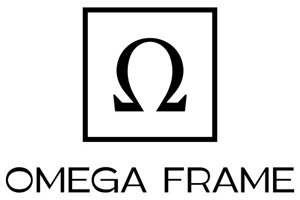 Omega Frame wedding studio logo Logo